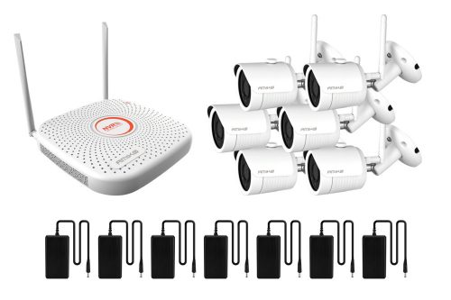 Amiko WiFi Kit 6900 - 6 kamerás WIFI videórendszer rögzítővel 