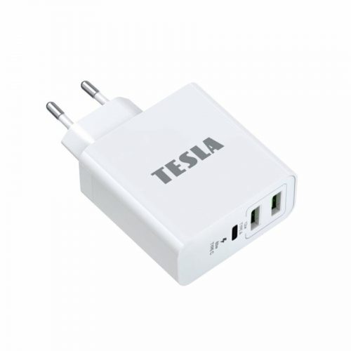 TESLA Device PA65 - USB - C töltőadapter 65W 3 az 1-ben