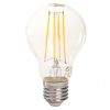 Tesla - LED FILAMENT RETRO izzó, E27, 8W, 230V, 1055lm, 2700K, 360°, szabályozható, clear